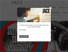 Tablet Screenshot of jacebeauty.com